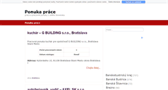 Desktop Screenshot of najponukaprace.com